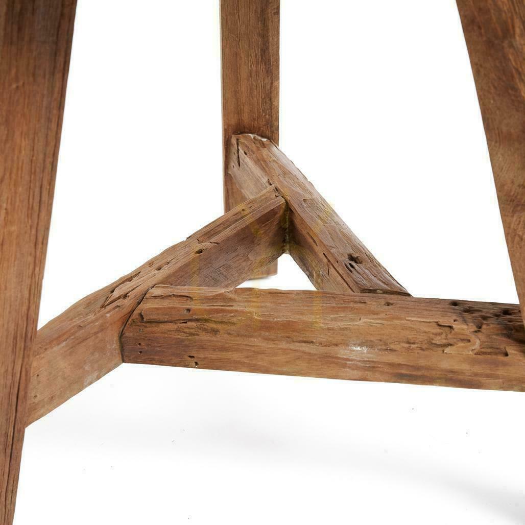 View Stool BAZAR BIZAR Rustic Collection Reclaimed Teak Wood Natural 45 cm Stool BAZAR BIZAR Rustic Collection Reclaimed Teak Wood Natural 45 cm