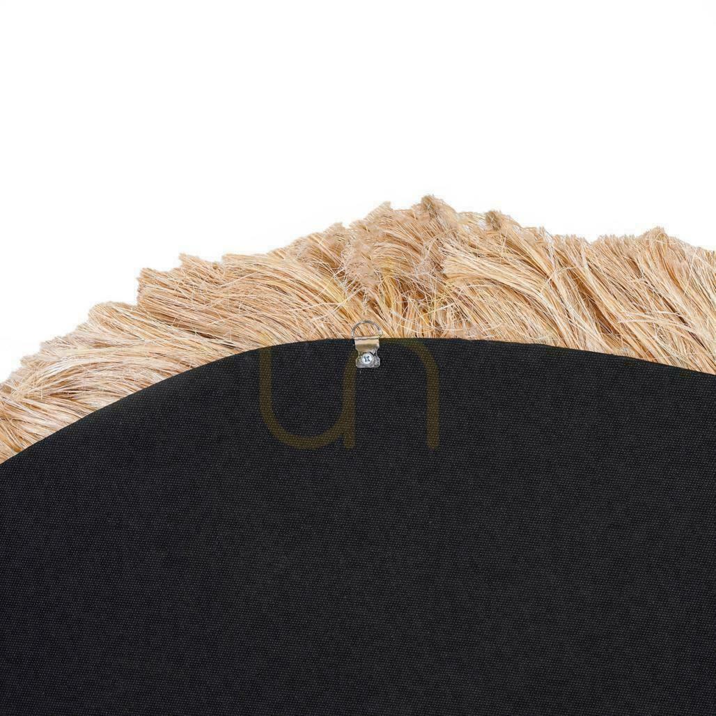 Display Mirror BAZAR BIZAR La Contessa Natural Abaca Grass 80 cm Mirror BAZAR BIZAR La Contessa Natural Abaca Grass 80 cm