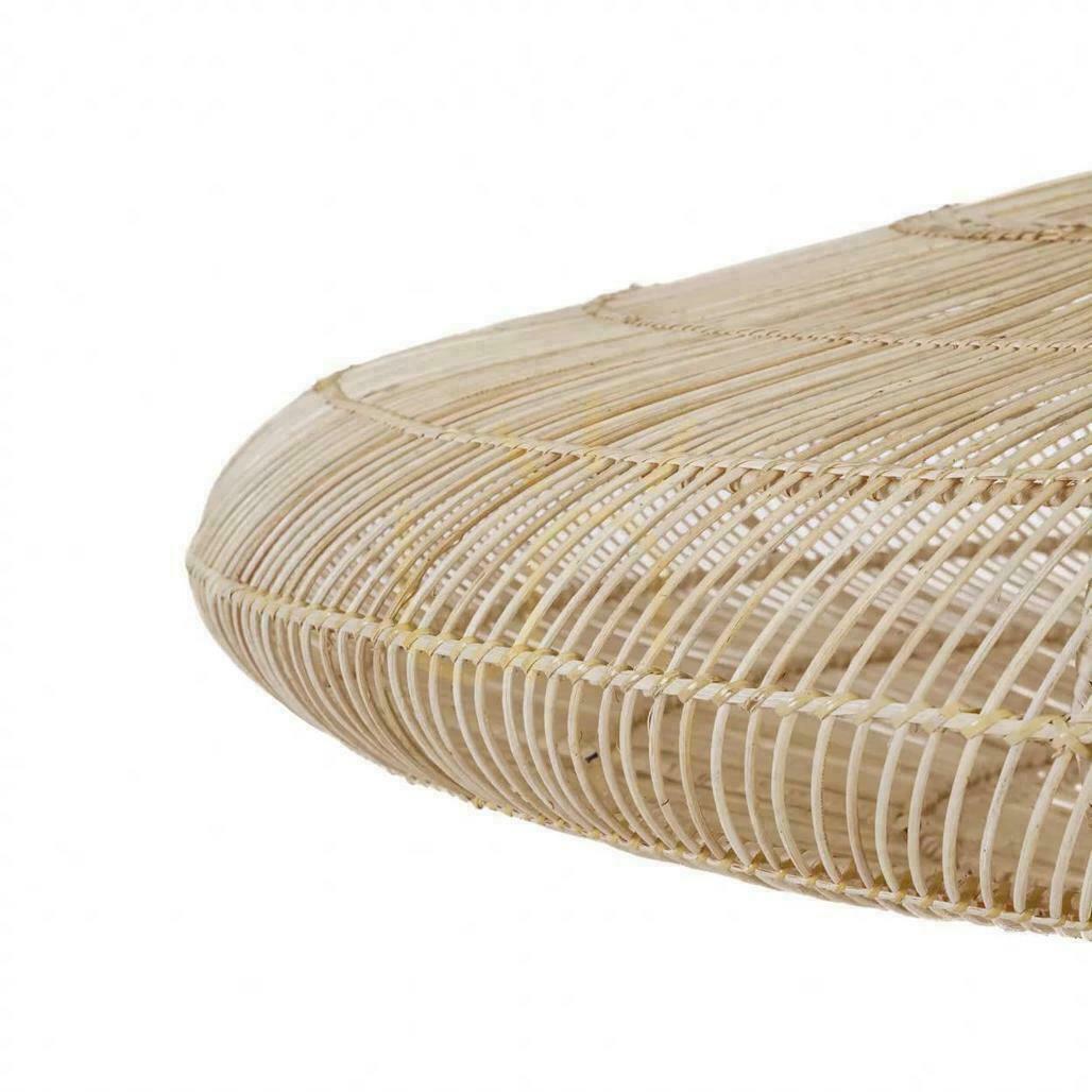 Show BAZAR BIZAR Oversized Rattan Pendant Light Natural Beige L BAZAR BIZAR Oversized Rattan Pendant Light Natural Beige L