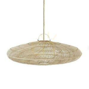 BAZAR BIZAR Oversized Rattan Pendant Light Natural Beige L 0 BAZAR BIZAR Oversized Rattan Pendant Light Natural Beige L small 0