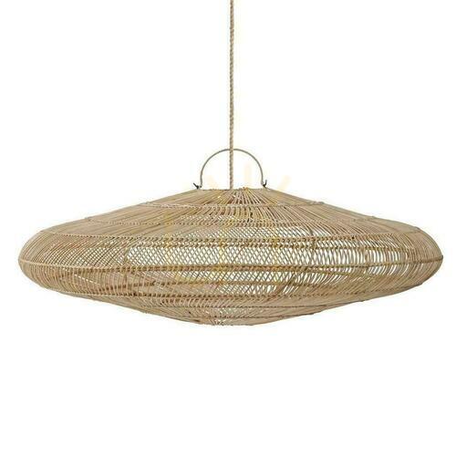 Check BAZAR BIZAR Rattan Pendant Light Natural XL Oversized Collection