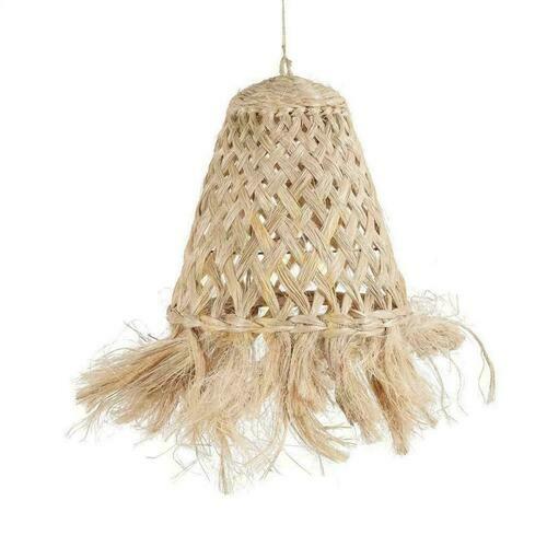Check BAZAR BIZAR Abaca Grass Pendant Light Natural M Grass Collection