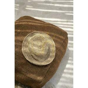 Seagrass Shell Hat BAZAR BIZAR Beige 35 cm small 3