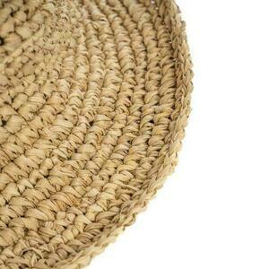 Seagrass Shell Hat BAZAR BIZAR Beige 35 cm small 4
