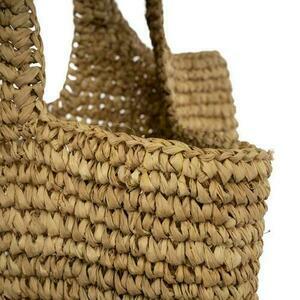 Raffia Shopper Bag BAZAR BIZAR Natural Beige 40 cm 2 Raffia Shopper Bag BAZAR BIZAR Natural Beige 40 cm small 2
