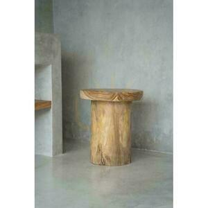 Side Table BAZAR BIZAR Inti Natural Teak Wood 45 cm Stools & Side Tables 6 Side Table BAZAR BIZAR Inti Natural Teak Wood 45 cm Stools & Side Tables small 6