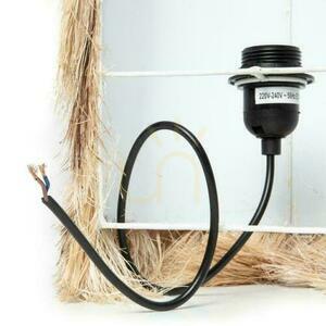 The Abaca Wall Applique - Natural 3 The Abaca Wall Applique - Natural small 3