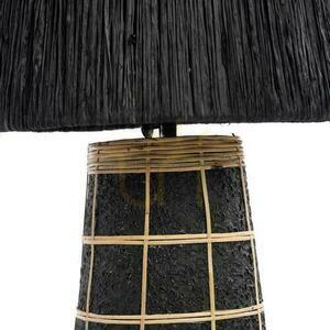 BAZAR BIZAR Naxos Table Lamp Black Natural Terracotta Grass 56 cm 6 BAZAR BIZAR Naxos Table Lamp Black Natural Terracotta Grass 56 cm small 6