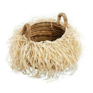 The Raffia Baskets - Medium 2 The Raffia Baskets - Medium small 2