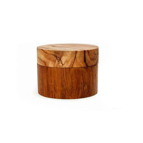 Check Teak Root Jar S BAZAR BIZAR Natural Beige Teak Wood Teak Root Collection