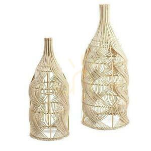 BAZAR BIZAR Rattan Pendant Light Natural Beige Garaffa L 2 BAZAR BIZAR Rattan Pendant Light Natural Beige Garaffa L small 2