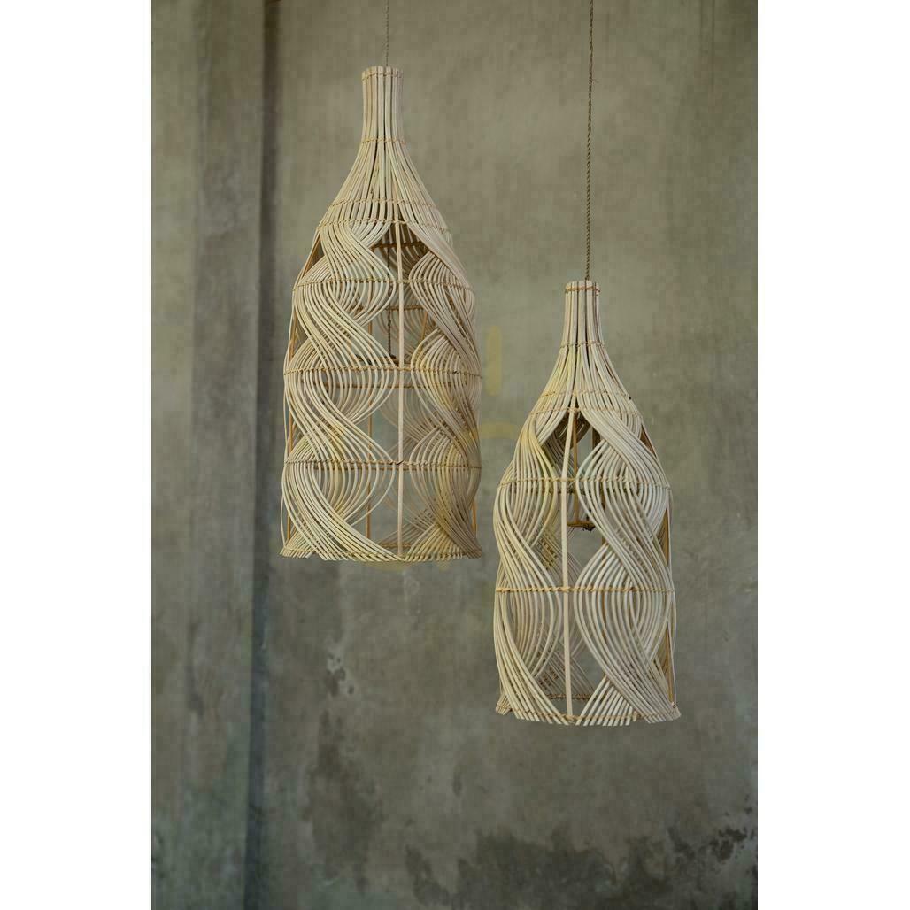 Display BAZAR BIZAR Rattan Pendant Light Natural Beige Garaffa L BAZAR BIZAR Rattan Pendant Light Natural Beige Garaffa L
