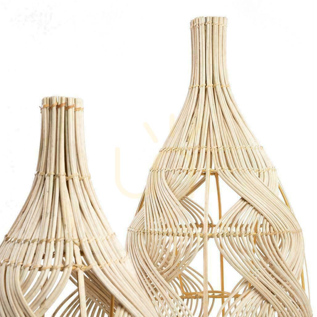 View BAZAR BIZAR Rattan Pendant Light Natural Beige Garaffa L BAZAR BIZAR Rattan Pendant Light Natural Beige Garaffa L