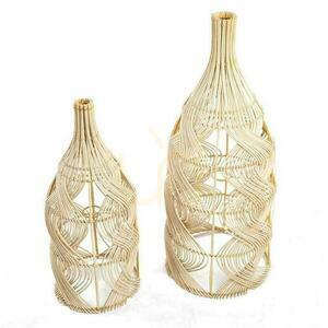 BAZAR BIZAR Rattan Pendant Light Natural Beige Garaffa L 7 BAZAR BIZAR Rattan Pendant Light Natural Beige Garaffa L small 7