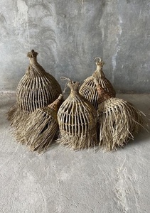 BAZAR BIZAR Guagua Pendant Light Natural Mendong Grass Grass Collection L 1 BAZAR BIZAR Guagua Pendant Light Natural Mendong Grass Grass Collection L small 1