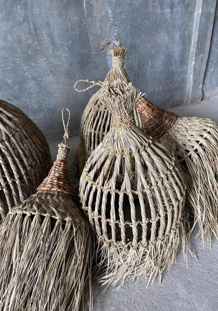 Preview BAZAR BIZAR Guagua Pendant Light Natural Mendong Grass Grass Collection L BAZAR BIZAR Guagua Pendant Light Natural Mendong Grass Grass Collection L