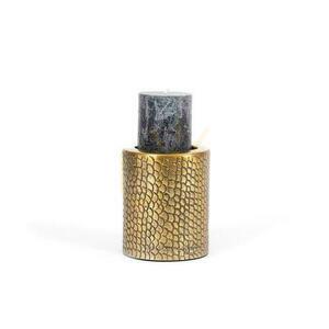 Crocodile Candle Holder BAZAR BIZAR Brass Aluminium 13 cm 1 Crocodile Candle Holder BAZAR BIZAR Brass Aluminium 13 cm small 1
