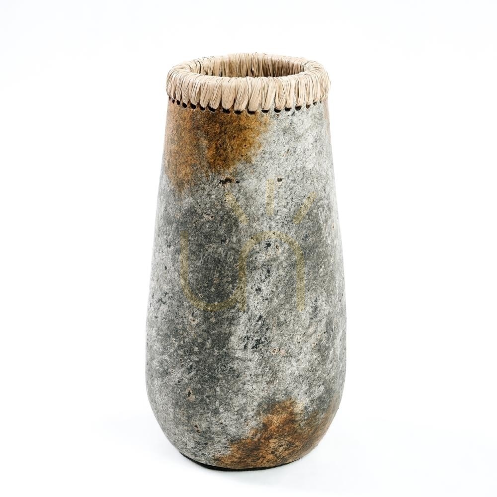 Check The Sneaky Vase - Antique Grey - L The Sneaky Vase - Antique Grey - L