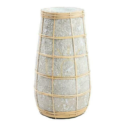 Check Vase BAZAR BIZAR Terracotta Collection Concrete Natural M Terracotta Rattan