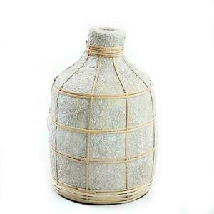 Vase BAZAR BIZAR Terracotta Collection Concrete Natural M Terracotta Rattan small 0