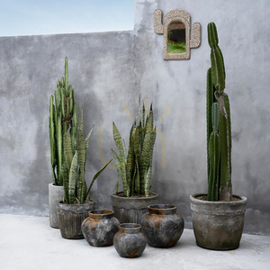 The Funky Vase - Antique Grey - L small 5