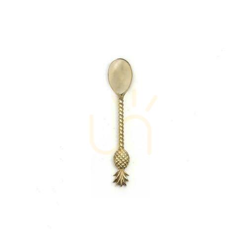 Check The Pineapple Tea Spoon - Gold
