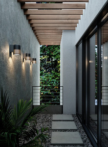 Outdoor wall lamp ALUDRA anthracite Nordlux small 2