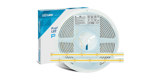 Check Tape PRO 3Y 24V 2640 LED COB 10W CW RA90 IP67, 5m