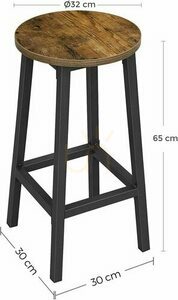 Bar Stools 2pcs - LBC32X small 2