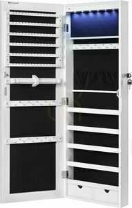 Jewelry cabinet with mirror - JJC99WT small 0