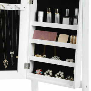 Jewelry cabinet with mirror - JJC69WT small 8