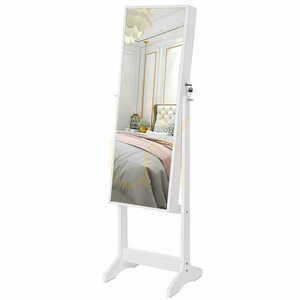 Jewelry cabinet with mirror - JJC69WT small 0