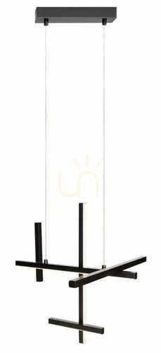 Check Max Light Soho P0546 Graphite LED Pendant Light 25 W 90 cm