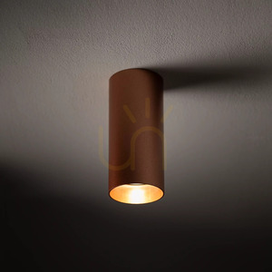 Nowodvorski MONO S 10781 surface-mounted ceiling light, satin copper, GU10 small 2