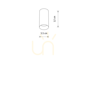 MONO S 10782 Nowodvorski Surface Mounted Lamp small 1