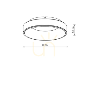 Plafond NIKKI ROUND LED 11210 Nowodvorski small 4