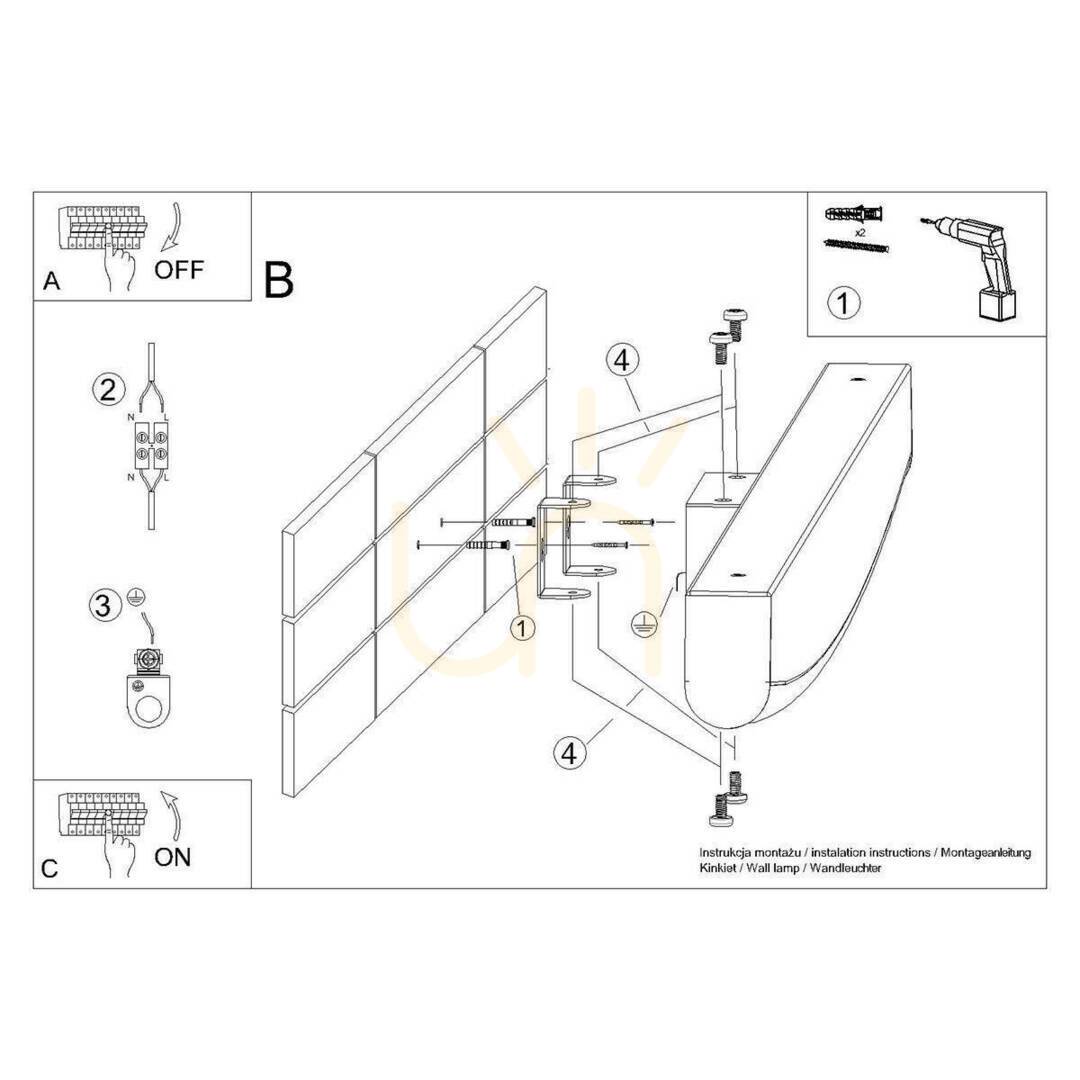 Check Wall lamp JORUN white LED 3000K Thoro Wall lamp JORUN white LED 3000K Thoro