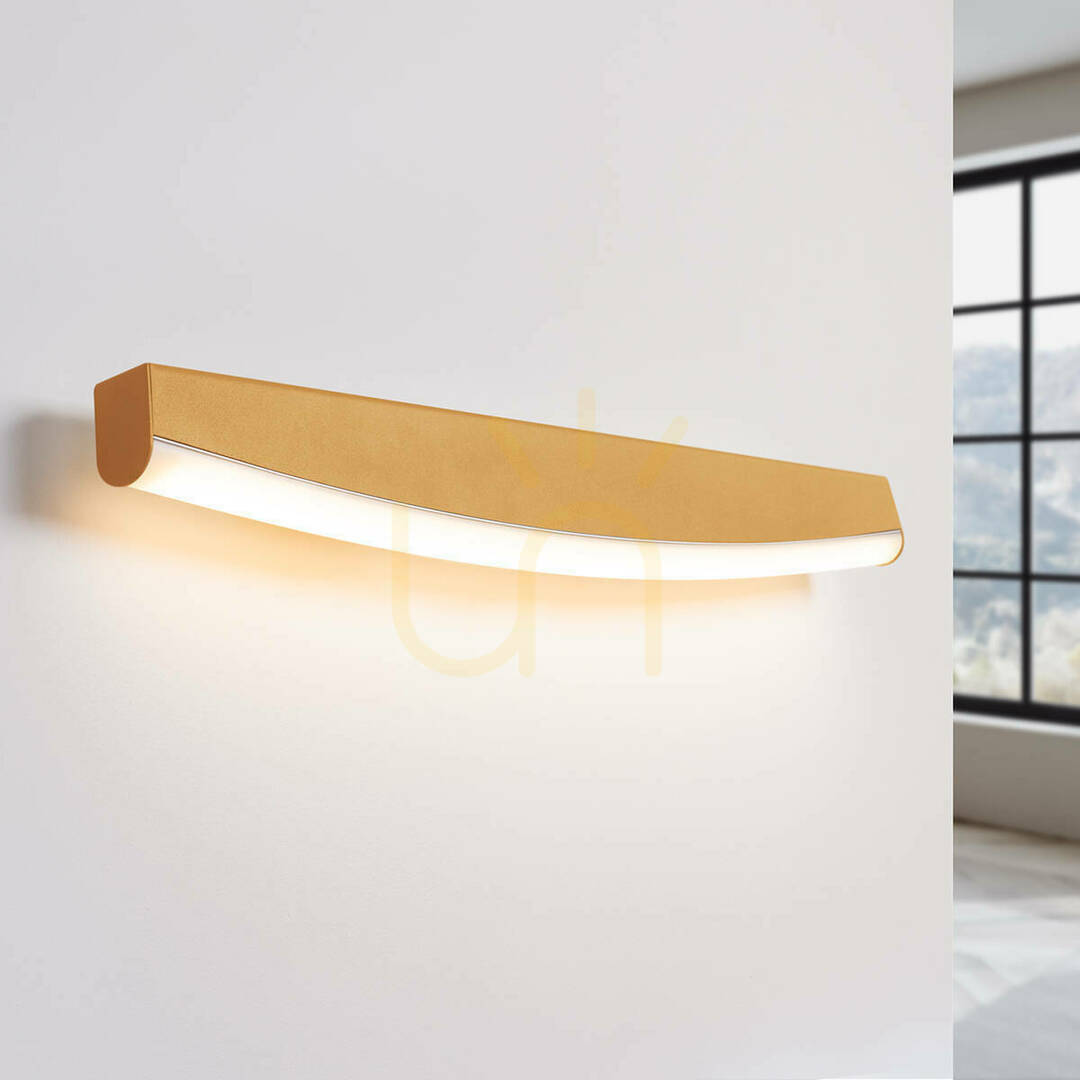 Show Wall lamp JORUN gold LED 3000K Thoro Wall lamp JORUN gold LED 3000K Thoro