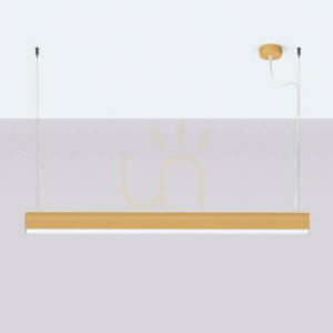 Pendant lamp FARGE gold LED 3000K Thoro 1 Pendant lamp FARGE gold LED 3000K Thoro small 1