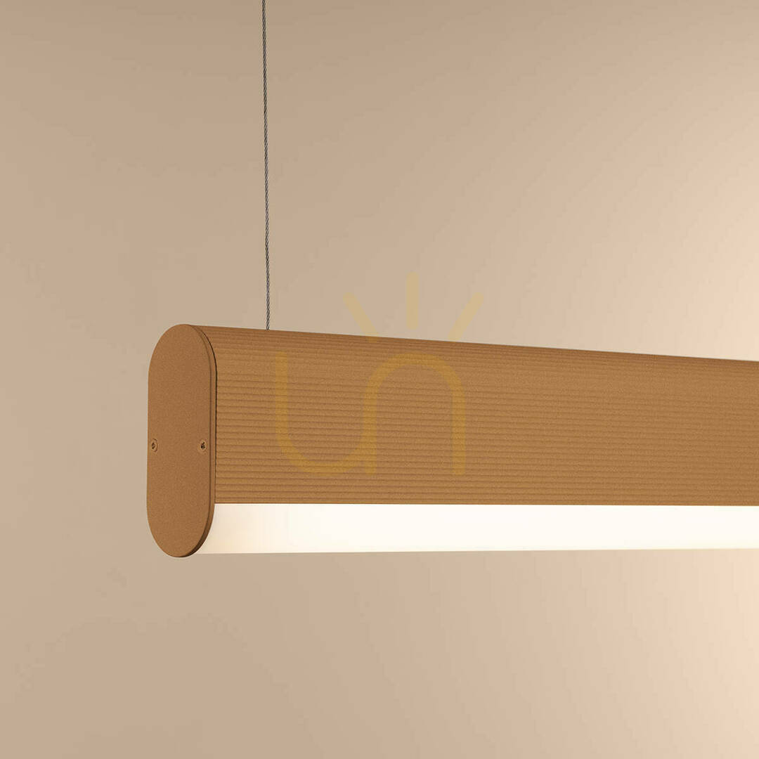 Check Pendant lamp FARGE gold LED 3000K Thoro Pendant lamp FARGE gold LED 3000K Thoro