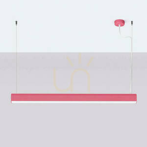 Pendant lamp FARGE pink LED 3000K Thoro 1 Pendant lamp FARGE pink LED 3000K Thoro small 1
