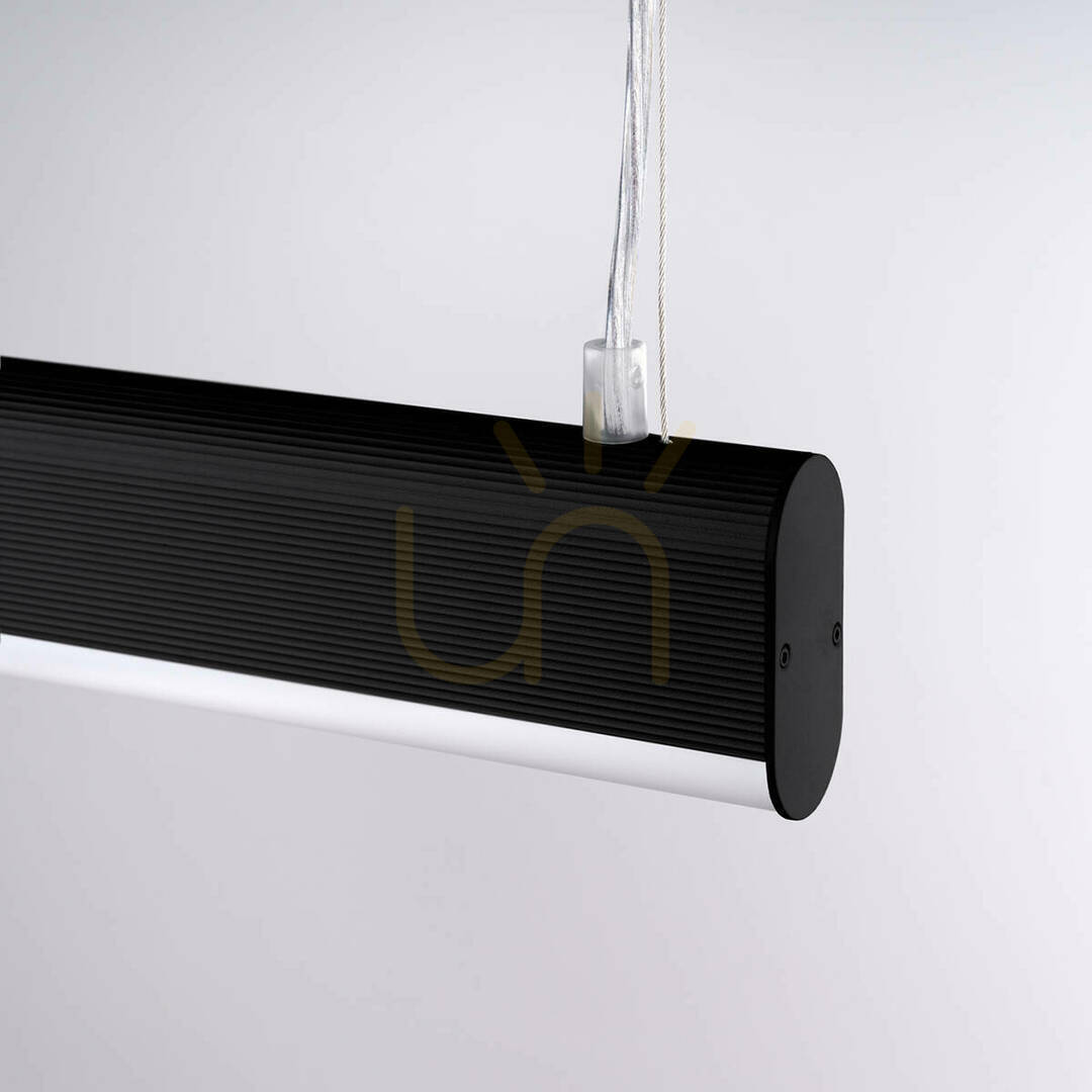 Show Pendant lamp FARGE black LED 3000K Thoro Pendant lamp FARGE black LED 3000K Thoro