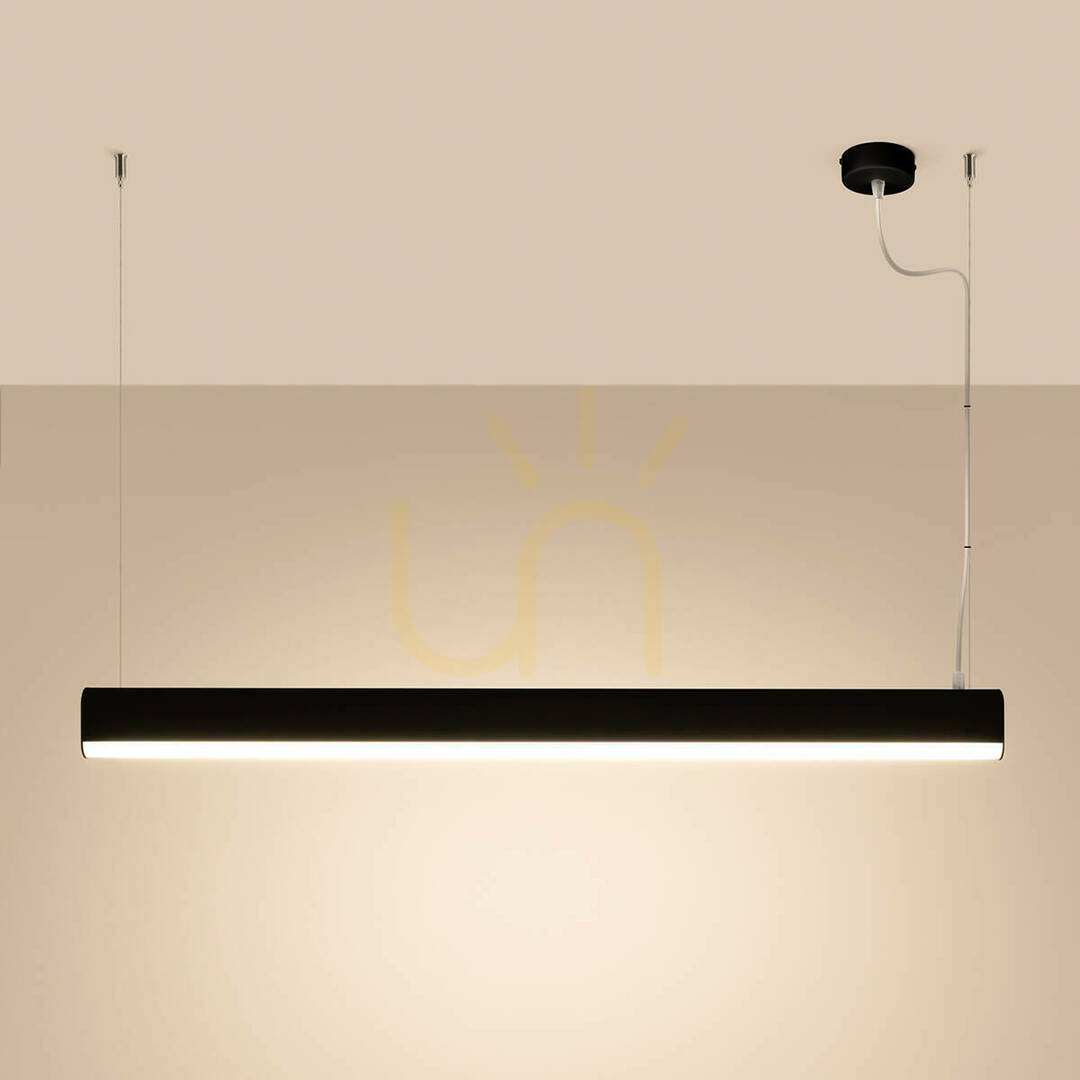 Preview Pendant lamp FARGE black LED 4000K Thoro Pendant lamp FARGE black LED 4000K Thoro