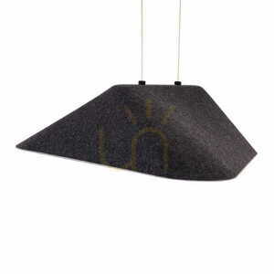 Pendant Light Max Light Carbon P0567 Black Grey Felt 50 cm LED 8W 1 Pendant Light Max Light Carbon P0567 Black Grey Felt 50 cm LED 8W small 1