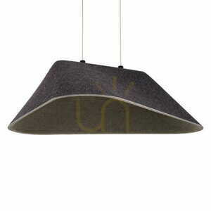 Pendant Light Max Light Carbon P0567 Black Grey Felt 50 cm LED 8W 0 Pendant Light Max Light Carbon P0567 Black Grey Felt 50 cm LED 8W small 0