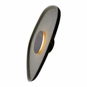 Max Light DEUX W0558 black and grey felt LED wall light, 5 W, 40 cm small 2
