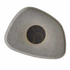 Wall Light Max Light Deux W0559 Cream Grey Felt LED 40 cm 2 Wall Light Max Light Deux W0559 Cream Grey Felt LED 40 cm small 2