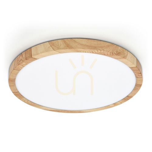 Check Plafon Italux Alata LED Wood 40 cm 32W IP44 SKU PLF-72836-400R-32W-WO