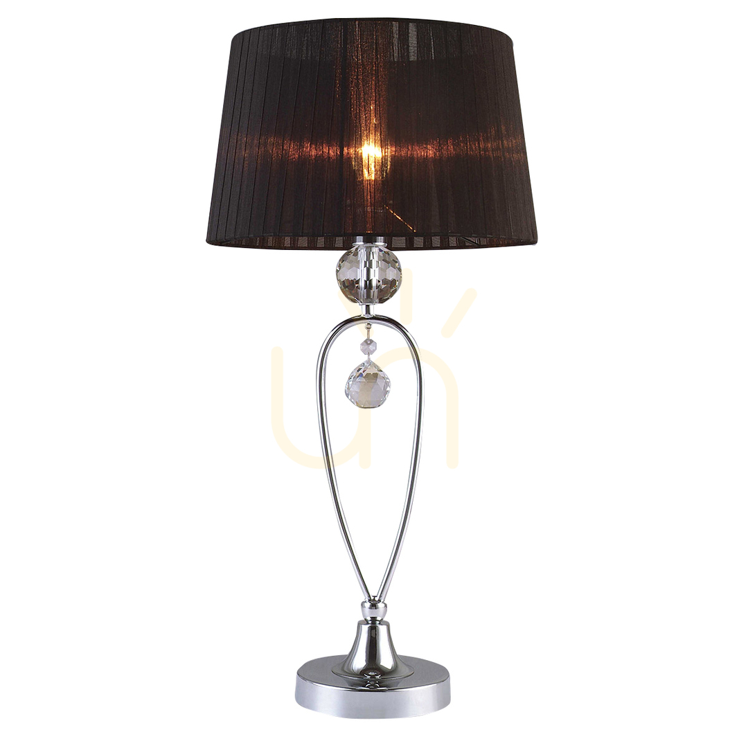 Desk Lamp Italux Vivien Black Metal E14 Dimmable MTM1637-1BL