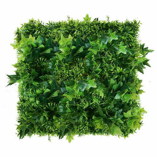 Check Green Hedera Wall 50x50cm